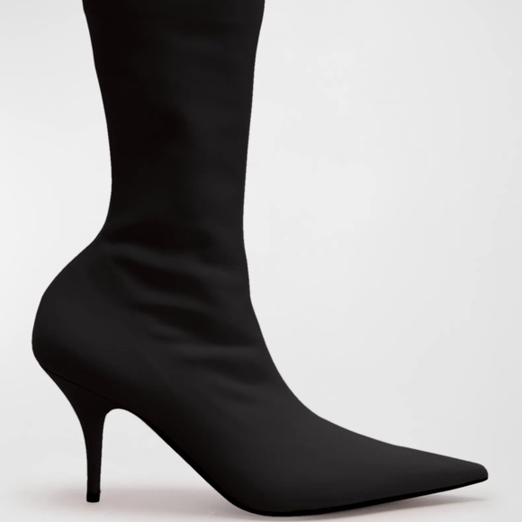 Balenciaga Knife Stretch Stiletto Booties - Picture 2 of 2